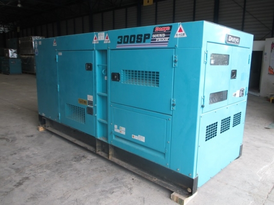 ขายเครื่องปั่นไฟ DENYO DCA-300SPK2 #3714579 สภาพสวยพร้อมใช้ ติดต่อ อำพล 090-9694506, 080-3031241