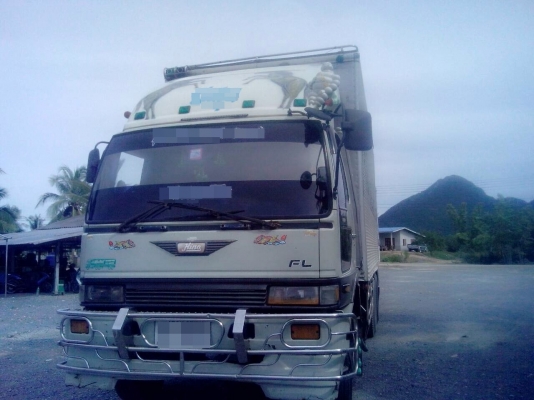 ขาย10ล้อตู้เย็นยาว6.30ม ฮีโน่สิงห์ไฮเทค 195แรง 880,000บาท