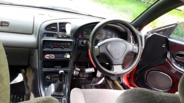 mazda 323 ตาหยี่ เครื่อง 4a20v ตัวเเรง แก็สหัวฉีด