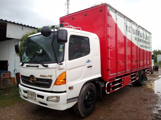 6 ล้อใหญ่  (ตู้ 10 บาน)  HINO  *Euro.2*   MEGA  FG1J 212 แรงม้า *ยาว 7.20 ม.* รถสวยจริง *รถห้างแท้* สภาพพร้อมใช้งาน * มีเล่มพร้อม *