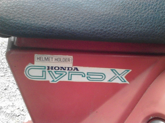สามล้อ honda gyro-x เดิมญี่ปุ่น สตาร์ทมือ - เท้า สภาพสมบูรณ์