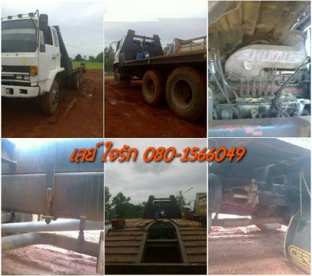 **520,000 บ.ต่อรอง**<ถูกๆจัดให้ ร่วมสู้ด้วยกัน พี่น้องครับ !!>>ขาย10ล้อเพลาเดียวท้ายลาดขึ้นแบคโฮ200 ISUZU ROCKY  วางเครื่อง HINO HO7C-185แรง เครื่องเกียร์HINO เครื่องแน่น แห้ง แรงดี เกียร์ดี ไม่มีหลุด ช่วงล่างเพลาเดียวเดิม คัสซีสวยๆ เดิม ไ