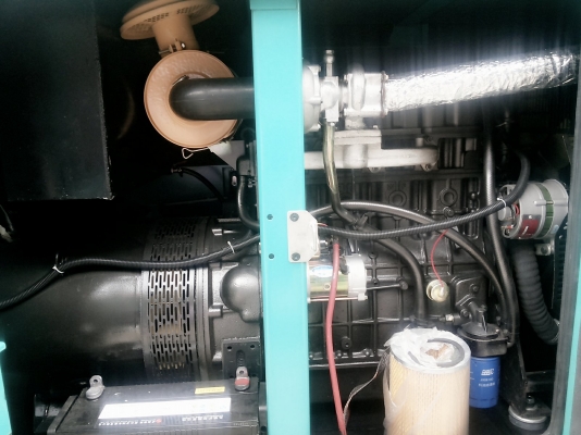 ขาย เครื่องปั่นไฟพร้อมตู้เก็บเสียง 80KVA