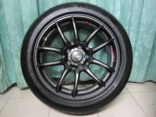 ขายล้อแม็ก Lenso Spec E พร้อมยางมิชลินขอบ 17