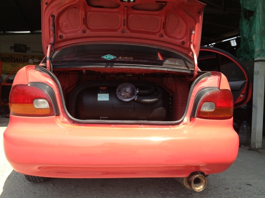 ขาย Hyundai accent เครื่องยนต์หัวฉีด ปี97 ติดแก๊สหัวฉีด รถมือเดียวตั้งแต่ป้ายแดง หน้าหลังเดิม  ติดต่อ 081-560-8778