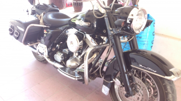 ขาย harley davidson road king มีทะเบียนเเท้
