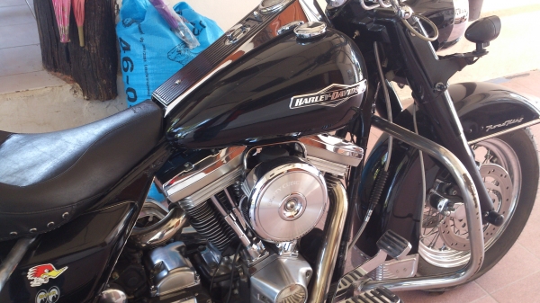 ขาย harley davidson road king มีทะเบียนเเท้