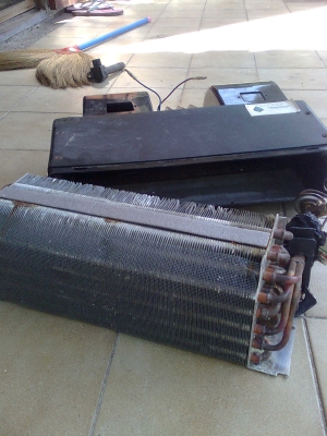 ขายถูกๆอะไหล่แอร์คอลย์เย็น+โบว์เวอร์ของ ISUZU