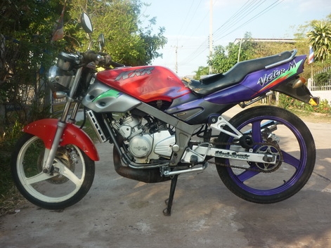 ขาย 2 จังหวะ 150 cc  คาวาซากิ วิกเต้อเอ็ม  ขาย 9500 บาท