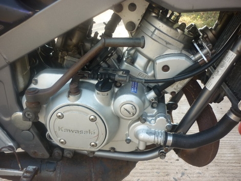 ขาย 2 จังหวะ 150 cc  คาวาซากิ วิกเต้อเอ็ม  ขาย 9500 บาท