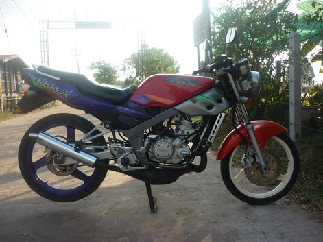 ขาย 2 จังหวะ 150 cc  คาวาซากิ วิกเต้อเอ็ม  ขาย 9500 บาท