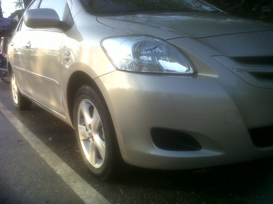 โตโยต้า วีออส ปี 09 เครื่อง 1500 เกียร์เมนวล ราคาต่อรองได้คับ