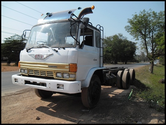 สิบล้อฮีโน่ F17  เพลาเดียว สภาพสวยๆ