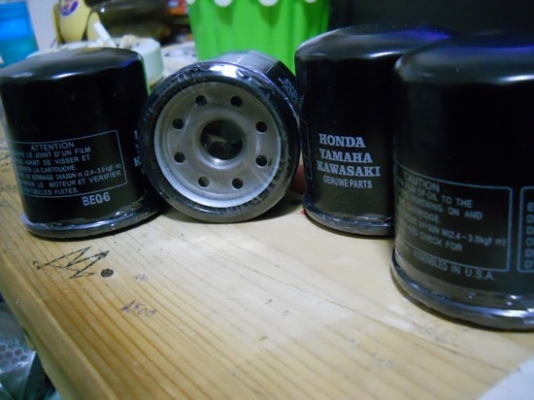 กรองน้ำมันเครื่องYAMAHA/KAWASAKI/HONDA กรองน้ำมันเครื่องYAMAHA/KAWASAKI/HONDA
