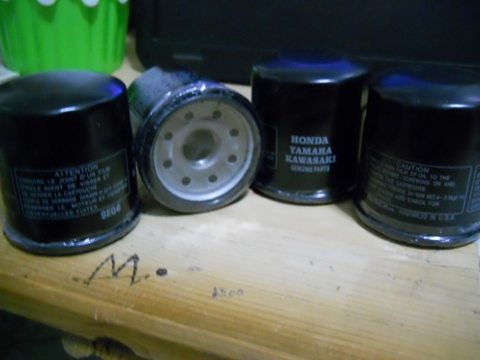 กรองน้ำมันเครื่องYAMAHA/KAWASAKI/HONDA