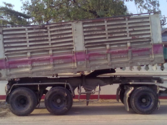 ต้องการขายลูกพ่วงดั๊มพนัส 3 เพลา ปี 39