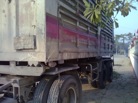 ต้องการขายลูกพ่วงดั๊มพนัส 3 เพลา ปี 39