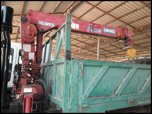 ฮีโน่ติดเครน 3 ตัน เครื่องดี สภาพสวยๆ