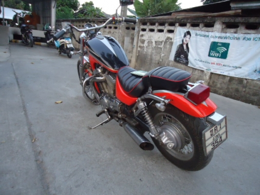 ]ชอปเปอร์ SUZUKI INTRUDER 750 สีส้ม ดำครับ สภาพดี ทะเบียนแท้ พร้อมโอน 80,000.- เชียงใหม่