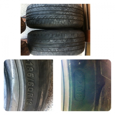 ยางเรโทรขอบ13 แก้มเตี้ยๆ หายากครับ