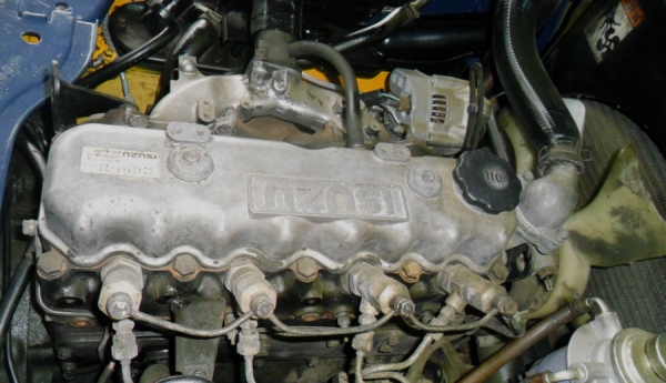 ขายด่วนFORKLIFT-KOMATSU:FD25-12งาฮิ้งฟอร์คเสา4เมตรล้อคู่ราคา390000บาท