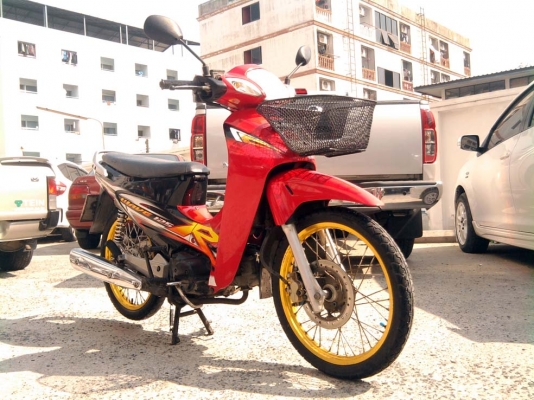 ขออนุญาติขาย HONDA WAVE 125 U-Box มือเดียว สีแดงดำ ไมล์ดิจิตอล