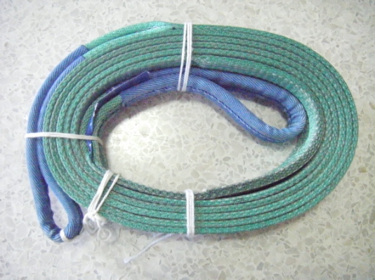 ขาย-YALE สริงแบนยกของ (2เส้น)ขนาด4ตัน(4,000KG.)ความยาว5เมตรต่อเส้นMade in ITALY ขาย-YALE สริงแบนยกของ (2เส้น)ขนาด4ตัน(4,000KG.)ความยาว5เมตรต่อเส้นMade in ITALY