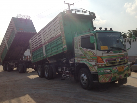 ขายhino 500ปี52  344แรงดั้มแม่ลูกลูก3คาน