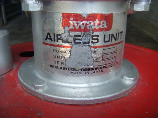 ขาย –เครื่องพ่นสีแรงดันสูง อีวาต้า IWATA Airless Spray Unit รุ่น ALS-332 เครื่องพ่นสีแรงดันสูงพร้อมปืนฉีดสี สายพ่นสีสี ถ้วยตวงสี ฉีดสีได้ครั่งละ20ลิตร บรรจุกถังขนาด43ลิตร สินค้าหายากมากในตลาดมือสอง ขาย –เครื่องพ่นสีแรงดันสูง อีวาต้า IWATA Airless Spray Unit รุ่น ALS-332 เครื่องพ่นสีแรงดันสูงพร้อมปืนฉีดสี สายพ่นสีสี ถ้วยตวงสี ฉีดสีได้ครั่งละ20ลิตร บรรจุกถังขนาด43ลิตร สินค้าหายากมากในตลาดมือสอง