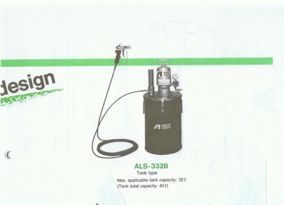 ขาย –เครื่องพ่นสีแรงดันสูง อีวาต้า IWATA Airless Spray Unit รุ่น ALS-332 เครื่องพ่นสีแรงดันสูงพร้อมปืนฉีดสี สายพ่นสีสี ถ้วยตวงสี ฉีดสีได้ครั่งละ20ลิตร บรรจุกถังขนาด43ลิตร สินค้าหายากมากในตลาดมือสอง ขาย –เครื่องพ่นสีแรงดันสูง อีวาต้า IWATA Airless Spray Unit รุ่น ALS-332 เครื่องพ่นสีแรงดันสูงพร้อมปืนฉีดสี สายพ่นสีสี ถ้วยตวงสี ฉีดสีได้ครั่งละ20ลิตร บรรจุกถังขนาด43ลิตร สินค้าหายากมากในตลาดมือสอง