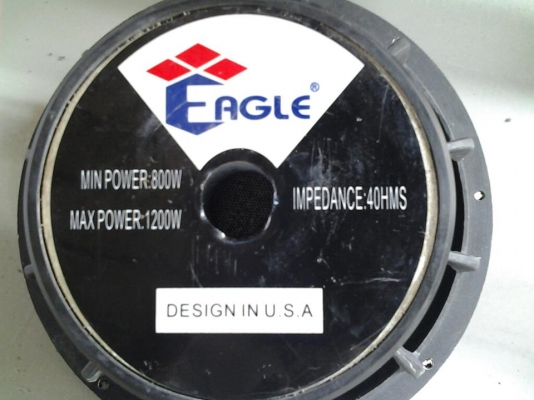 ขายดอกลำโพงซับ12นิ้วคับ 1คู่ คับ ของ EAGLE
