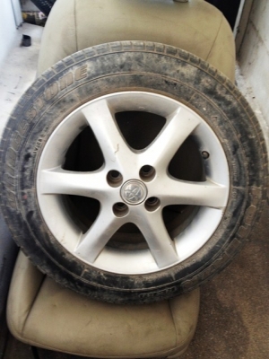 ล้อแม๊ก Toyota altis 2006 (ยาง4เส้น แม๊ก3วง)