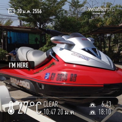 Sea Doo GTX185 Year 2003 70HR ขายถูกๆไปเลย