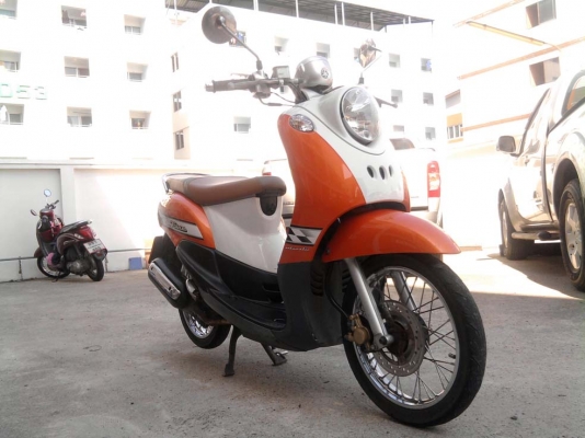 ขออนุญาติขาย Yamaha Fino 115 cc. สีส้มขาว
