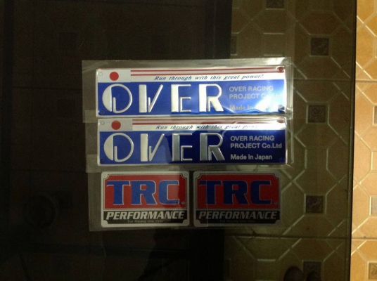 เพลทมีเนียม Yoshi,สติ๊กเกอร์ ติดท่อ Akrapovic