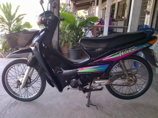 ขาย!เวฟ100 สต๊าทมือ ปี41 รถเครื่องเดิม  พร้อมใช้ ทะเบียน+เอกสารโอน ภาษีไม่หมด