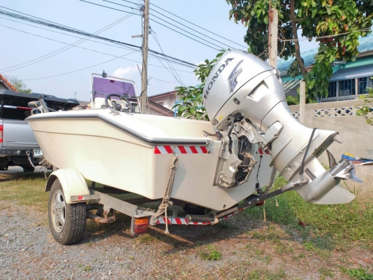 ขายเรือ14โมล์โต้งเครื่อง50ฮอนด้าโฟว์มีซาว์เดอร์พร้อมอุปกรณ์ครับขายแล้วครับ