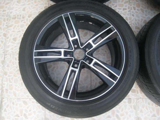 ขายล้อแม็ก Lenso es6 17"x7.5" et 42 5รู 114  + ยางปี 11 (081-3747940)