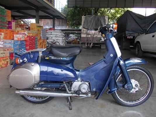 honda c50มีกล่องข้างซ้าย-ขวา เดิมจากญี่ปุ่น