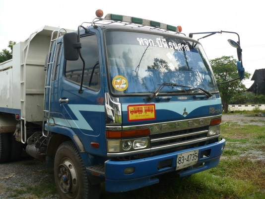 ขายรถบรรทุก 10 ล้อ ดั๊มพ์  แม่ลูก ยี่ห้อ MITSUBISHI  เครื่อง 6D16