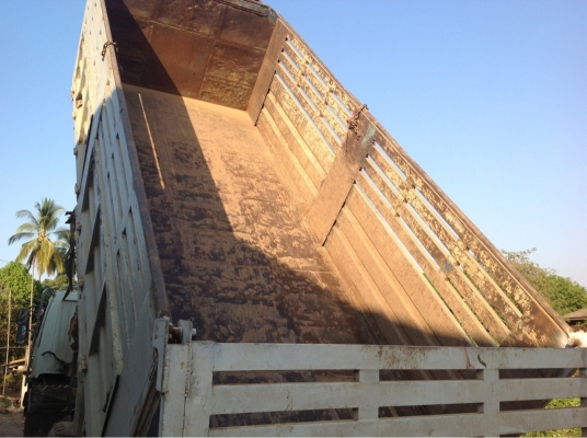 ขายสิบล้อดั๊มพ์ HINO 3H เครื่องHO7D 195แรงม้า เครื่องแรงดี คัชซีสวย ราคา1250000