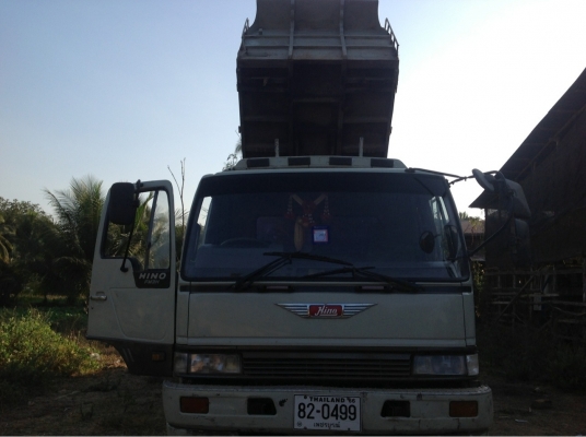 ขายสิบล้อดั๊มพ์ HINO 3H เครื่องHO7D 195แรงม้า เครื่องแรงดี คัชซีสวย ราคา1250000