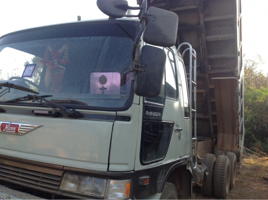 ขายสิบล้อดั๊มพ์ HINO 3H เครื่องHO7D 195แรงม้า เครื่องแรงดี คัชซีสวย ราคา1250000