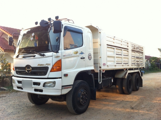 ฝากขาย HINO MEGA 320 ยูโร2 ดัมพ์เสรีชัย ปี51 พร้อมระบบลากพ่วง