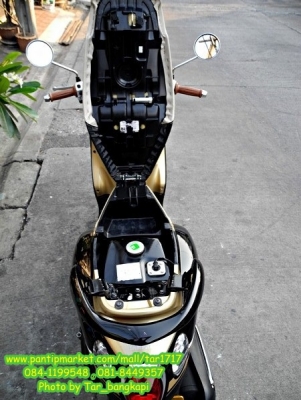 NEW FINO สี ดำ-น้ำตาล(ทอง) ปี 2012 ลาย Classic  ตัวTOP ราคา 27,500