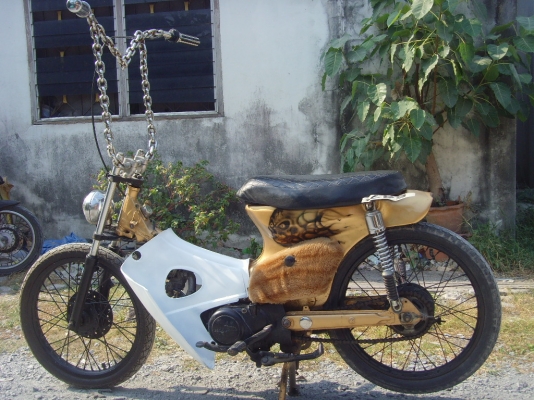 ร้อนเงินแล้วครับ ขาย c70 แต่งแนว old school ยุ่นๆ มีเอกสารทะเบียน6200