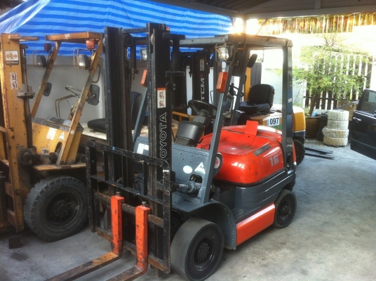 ขาย ฟอล์คลิฟต์ 1.5 ตัน TOYOTA 6FGL15  รถเก่านำเข้าจากญี่ปุ่น