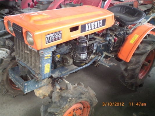 รถไถเล็กคูโบต้า 15 แรงม้า พร้อมโรตารี่ เก่านอก