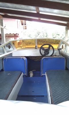 ขายเรือ ไม้เคลือบไฟเบอร์ 17ฟุต + เครื่อง 90 แรง ขายแล้วครับ