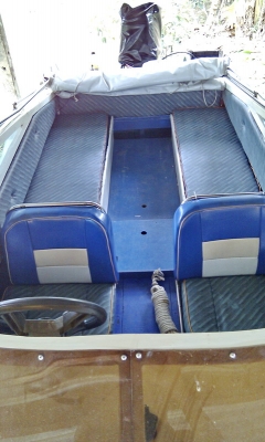 ขายเรือ ไม้เคลือบไฟเบอร์ 17ฟุต + เครื่อง 90 แรง ขายแล้วครับ